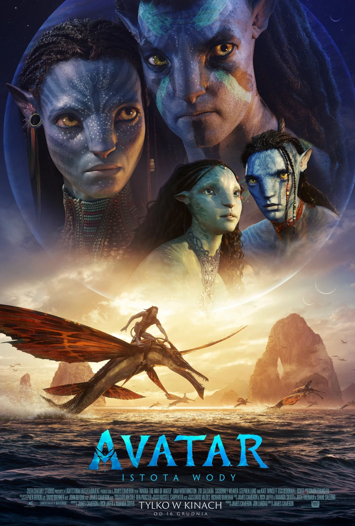 Avatar Istota Wody Plakat